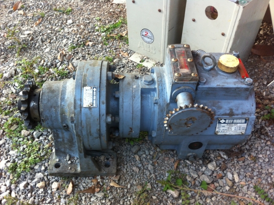 ชุดเกียร์ทดปรับรอบได้ขนาดใหญ่ ยี่ห้อ BEIER VARIATOR ขนาด 1003ต่อ1 หมุนช้ามากเหมาะกับงานหนักๆ