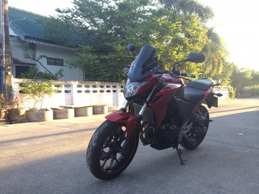 Cb500f ทะเบียนพร้อมโอนแต่งเยอะ  148000