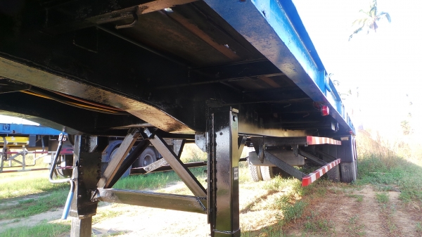 ขายด่วนหางกึ่งพ่วง (พื้นเรียบ) 2 เพลา - ติดต่อคุณตั้ม 081-9512529