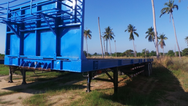 ขายด่วนหางกึ่งพ่วง (พื้นเรียบ) 2 เพลา - ติดต่อคุณตั้ม 081-9512529