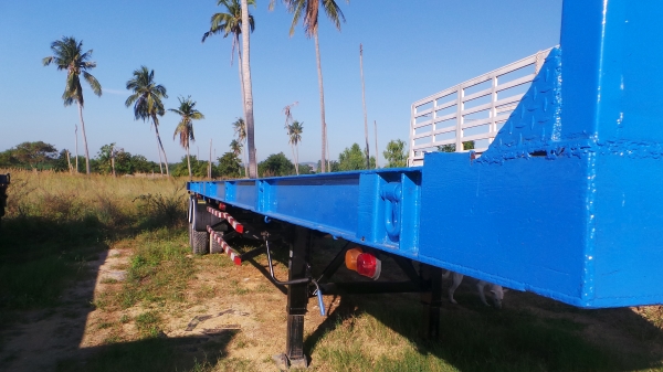 ขายด่วนหางกึ่งพ่วง (พื้นเรียบ) 2 เพลา - ติดต่อคุณตั้ม 081-9512529