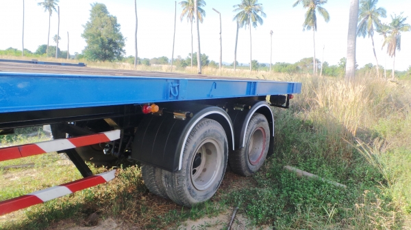 ขายด่วนหางกึ่งพ่วง (พื้นเรียบ) 2 เพลา - ติดต่อคุณตั้ม 081-9512529