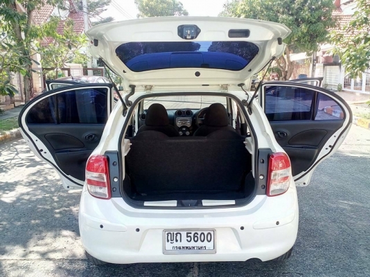 ขาย (รถมือสอง ฟรีดาวน์)NISSAN MARCH (EL CVT) นิสสัน มาช ปี2011 เกียร์A/T เครื่อง1.2L