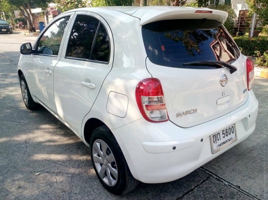 ขาย (รถมือสอง ฟรีดาวน์)NISSAN MARCH (EL CVT) นิสสัน มาช ปี2011 เกียร์A/T เครื่อง1.2L