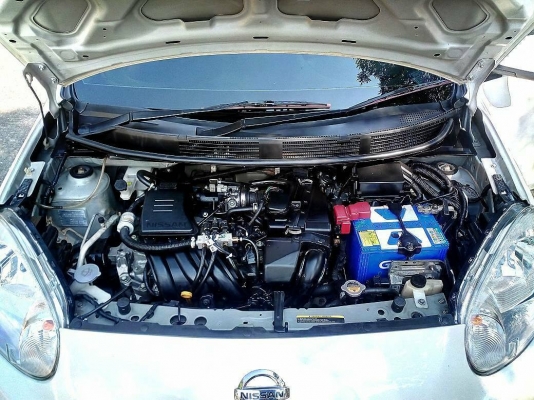 ขาย (รถมือสอง ฟรีดาวน์)NISSAN MARCH (EL CVT) นิสสัน มาช ปี2011 เกียร์A/T เครื่อง1.2L