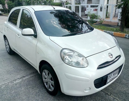 ขาย (รถมือสอง ฟรีดาวน์)NISSAN MARCH (EL CVT) นิสสัน มาช ปี2011 เกียร์A/T เครื่อง1.2L