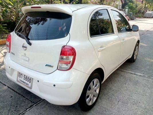 ขาย (รถมือสอง ฟรีดาวน์)NISSAN MARCH (EL CVT) นิสสัน มาช ปี2011 เกียร์A/T เครื่อง1.2L