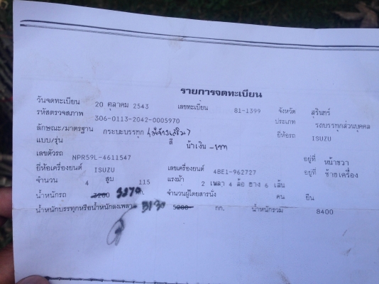 ขายอีซูซุ 6 ล้อ NPR59L- มีภาพวีดีโอ เครื่อง-115 แรงม้า คัสซีมีเก็บงาน-เครื่่องดีแน่น F หน้า F หลัง เ ขายอีซูซุ 6 ล้อ NPR59L- มีภาพวีดีโอ เครื่อง-115 แรงม้า คัสซีมีเก็บงาน-เครื่่องดีแน่น F หน้า F หลัง เ