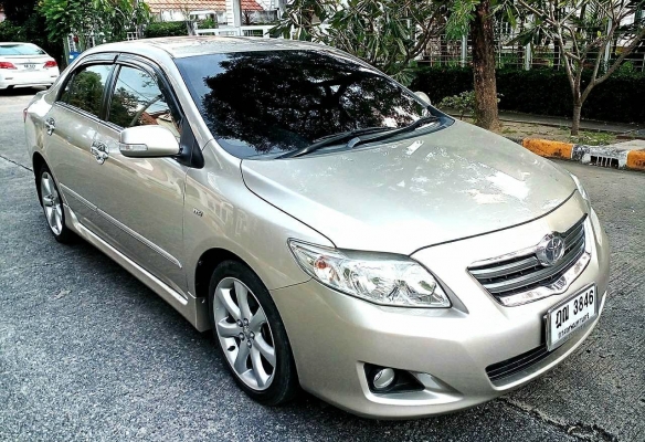 -----ขาย---- (รถบ้าน ฟรีดาวน์ พร้อมโอน) TOYOTA ALTIS ปี2010 เบนซิล 1.6G เกียร์AT แอร์แบคคู่ วิ่ง8&times;,&times;&times;&times;กม.