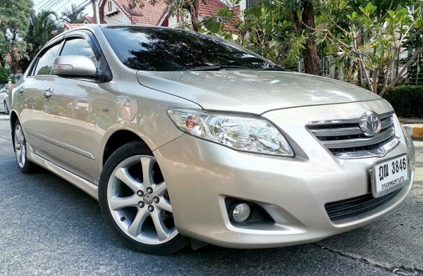 -----ขาย---- (รถบ้าน ฟรีดาวน์ พร้อมโอน) TOYOTA ALTIS ปี2010 เบนซิล 1.6G เกียร์AT แอร์แบคคู่ วิ่ง8&times;,&times;&times;&times;กม.