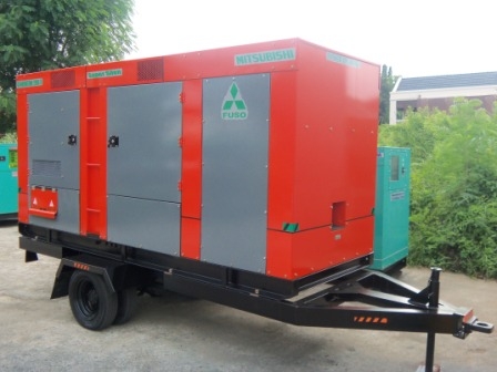 เครื่องปั่นไฟ MITSUBISHI 200 Kva.รับประกัน 12 เดือน