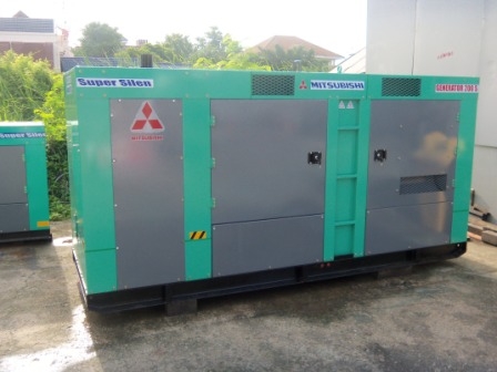 เครื่องปั่นไฟ MITSUBISHI 200 Kva.รับประกัน 12 เดือน