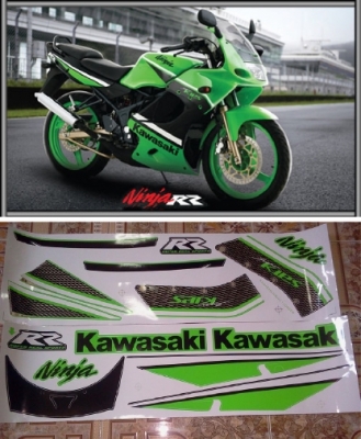 สติ๊กเกอร์ Ninja150 แท้ นำเข้าจาก Malaysia มี1ชุด