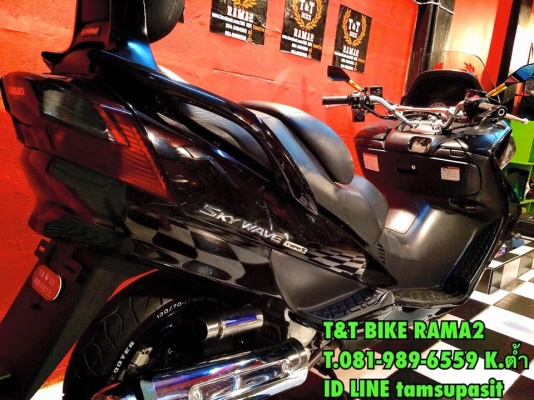 T&amp;T BIKE RAMA2ขายSUZUKI BIGSCOOTER K6 400 ปี 06 LIMITAD EDITION แท้ วิ่งน้อยเพียง3xxxxโลอินวอย+สรรพสามิต+พรบ.เเท้ๆ