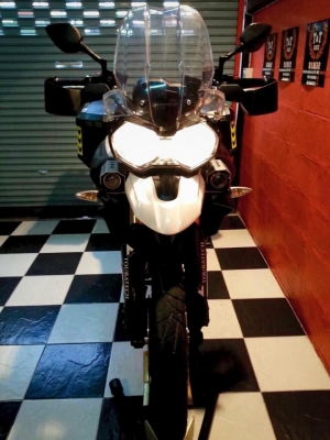 T&amp;T BIKE RAMA2 พร้อมลุยทุกที่ 459000 ฿TRIUMPH TIGER 800 XC ปี 2012 จดปี13 รถดาราเก่า วิ่ง14xxxโลแท้ พร้อมกระเป๋า