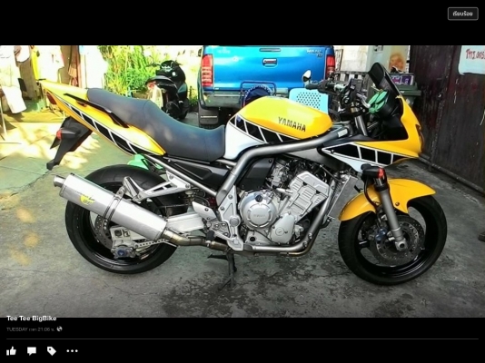 ขายครับ FZS1000 ปี2003 ทะเบียนแท้โอนขนส่ง (จัดไฟแนนได้150,000) รถสวยเครื่องดีใหม่หมดทั้งคันสภาพจบพร้อมออกทริป