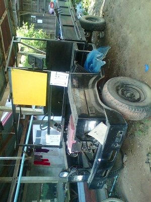 ขายรถอีแต๋นขนาดเท่ารถบรรทุก 4 ล้อใหญ่ เครื่อง 14 แรง มีเกียร์สโลว์