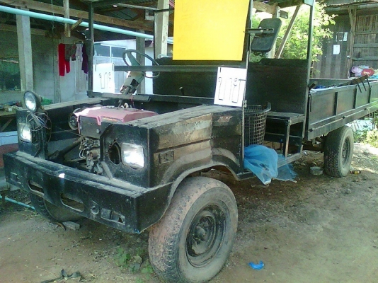 ขายรถอีแต๋นขนาดเท่ารถบรรทุก 4 ล้อใหญ่ เครื่อง 14 แรง มีเกียร์สโลว์