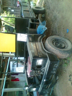 ขายรถอีแต๋นขนาดเท่ารถบรรทุก 4 ล้อใหญ่ เครื่อง 14 แรง มีเกียร์สโลว์