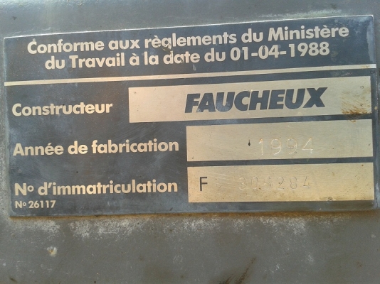 ขายแล้วขอบคุณ.เฮียสมหมาย ประจวบฯ ชุดตักหน้ารถไถฟอร์ด NH 6640 ตรงรุ่น ยี่ห้อFAUCHEUX F30 ปี1994 สภาพสวย มีงาเสียบหญ้า  ราคา95,000บาท.