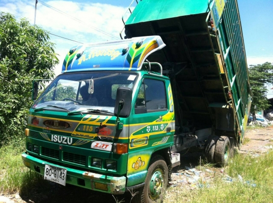 ISUZU NPR 115 ดั้ม เกษตร 115 แรงม้า