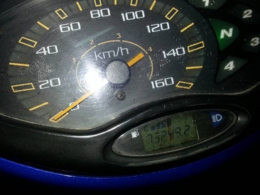 สตาร์ทมือ wave 125s กท4980 น้ำเงินดำ  เดิมๆ เครื่องดีมาก 20000