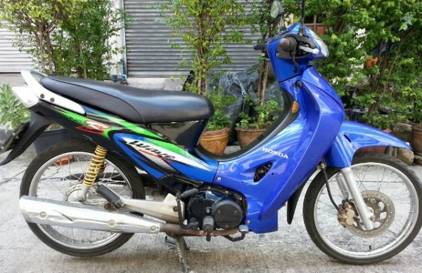 สตาร์ทมือ wave 125s กท4980 น้ำเงินดำ  เดิมๆ เครื่องดีมาก 20000
