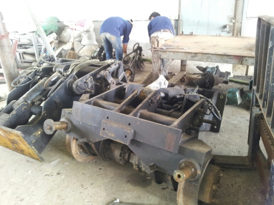 Excavator Rail Attachment for CAT 307 (ชุดอุปกรณ์ติดตั้งวิ่งบนรางรถไฟ)