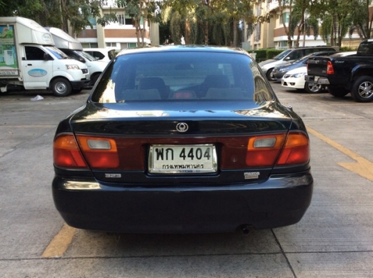 ขายรถมาสด้า 323 ซีดาน ปี 96 เครื่องเดิม 1.6 หัวฉีด เกียร์ธรรมดา ติดแก๊ส LPG  ภายในเดิมๆสวยมาก เบาะกำมะหยี่เดิมๆสะอาด เครื่องเสียง CD/จอทีวี LCD 7&quot; ซับเบส 10&quot; ใช้ได้หมด  กระจกไฟฟ้าทั้งคัน เพาเวอร์ แอร์เย็นฉ่ำ ตัวถังบางๆเดิมๆทั้งคัน สีสวยเงา รถสวย