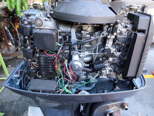 เครื่องเรือYAMAHA 80 แรง 2 จังหวะ พร้อมใช้