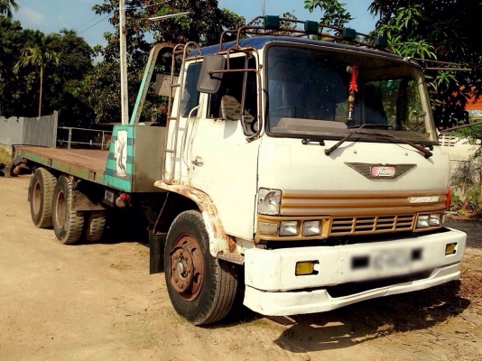 ขายรถสิบล้อเทเลอร์ HINO F18 เครื่องเดิม HO7C-185 แรง 2 เพลา ทะเบียนพร้อม
