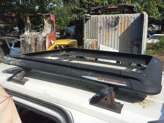 ขายแร็คหลังคา แครี่บอย สภาพสวย2200- ถอดจากMUV-7 มีตำหนินิดหน่อยขายถูก