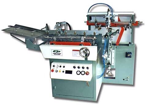 ผู้ผลิตเครื่องพิมพ์สกรีน ขวดพลาสติก ถังพลาสติก ,,, Automatic screen printing machine for plastic containers  For big Bucket 5 - 30 liter and Drum 200 liter