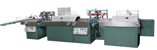 ผู้ผลิตเครื่องพิมพ์สกรีน ขวดพลาสติก ถังพลาสติก ,,, Automatic screen printing machine for plastic containers  For big Bucket 5 - 30 liter and Drum 200 liter