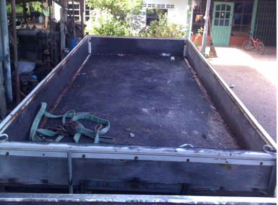 ลดราคาต้อนรับปีใหม่กระบะเทเลอร์ใหญ่ กว้าง 2 เมตร ยาว 4.40 เมตร