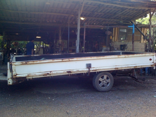 ลดราคาต้อนรับปีใหม่กระบะเทเลอร์ใหญ่ กว้าง 2 เมตร ยาว 4.40 เมตร