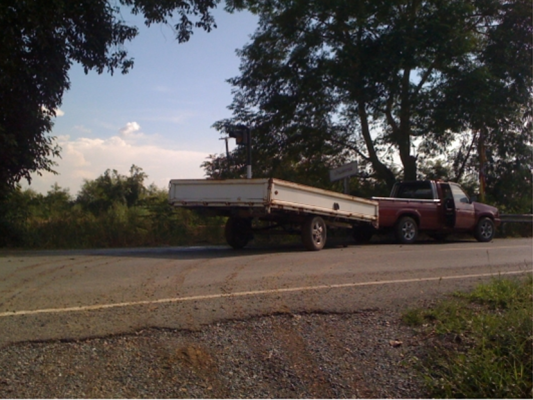 ลดราคาต้อนรับปีใหม่กระบะเทเลอร์ใหญ่ กว้าง 2 เมตร ยาว 4.40 เมตร