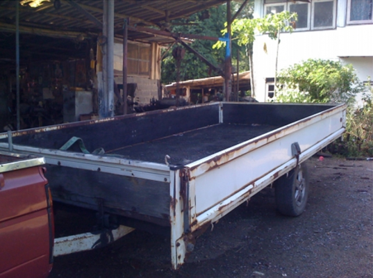 ลดราคาต้อนรับปีใหม่กระบะเทเลอร์ใหญ่ กว้าง 2 เมตร ยาว 4.40 เมตร