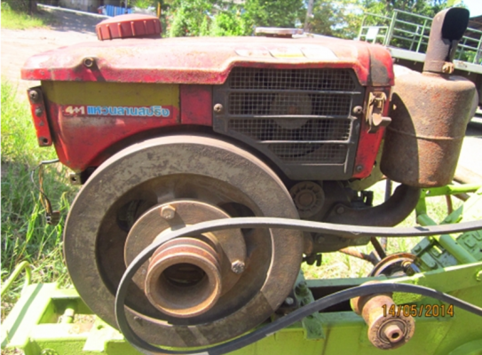 รถไถเดินตาม พร้อมเครื่องยันม่าร์ สิผยอง 10 แรง