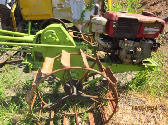 รถไถเดินตาม พร้อมเครื่องยันม่าร์ สิผยอง 10 แรง