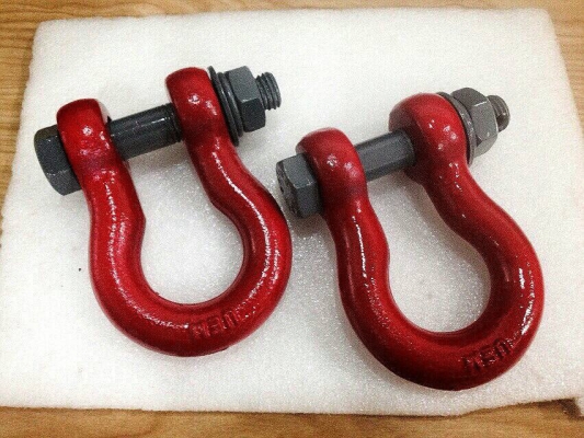 ขายห่วงลากขนาด 3/4" สีแดง-เทา