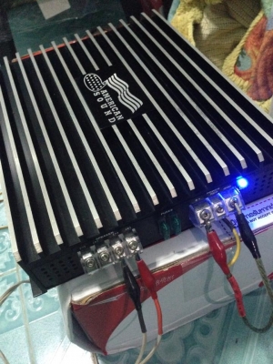 แอมป์คลาสดี AMERICAN SOUND 1200w มือสองสภาพสวยเดิมๆ ขับซับ10&quot;โครงหล่อได้ แรงดีไม่กินไฟ ขาย 2250 บาท