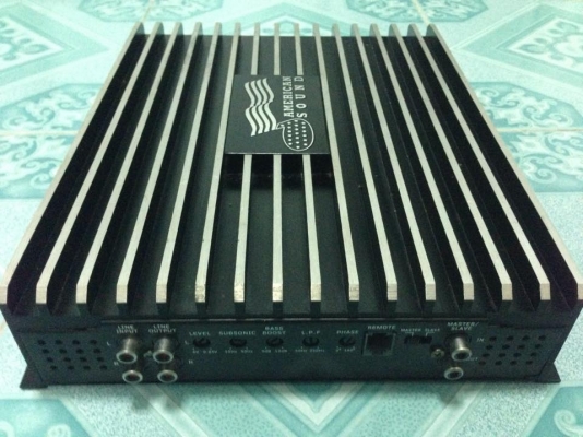 แอมป์คลาสดี AMERICAN SOUND 1200w มือสองสภาพสวยเดิมๆ ขับซับ10&quot;โครงหล่อได้ แรงดีไม่กินไฟ ขาย 2250 บาท