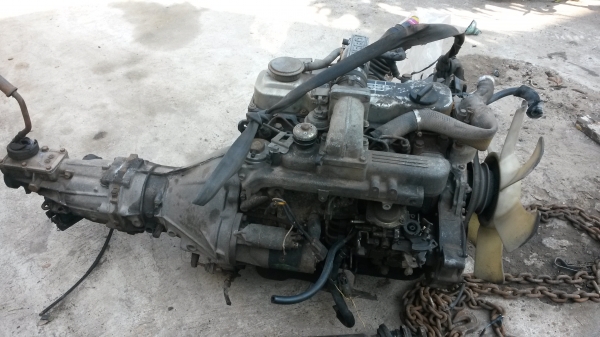 ขายเครื่องTD27 เทอร์โบพร้อมเกียร์ เครื่องแน่นมากๆ ท้าให้มาพิสูทธ์ ขาย 28000 บาท