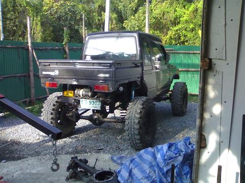 ขายกะบะลอย เปิด3ด้าน กว้าง1.4เมตร ยาว 2เมตร ใส่รถ4wd หล่อๆ
