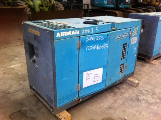 เครื่องปั่นไฟ AIRMAN SDG25S โทร 098-858-5524 สามภพ ครับ เครื่องปั่นไฟ AIRMAN SDG25S โทร 098-858-5524 สามภพ ครับ