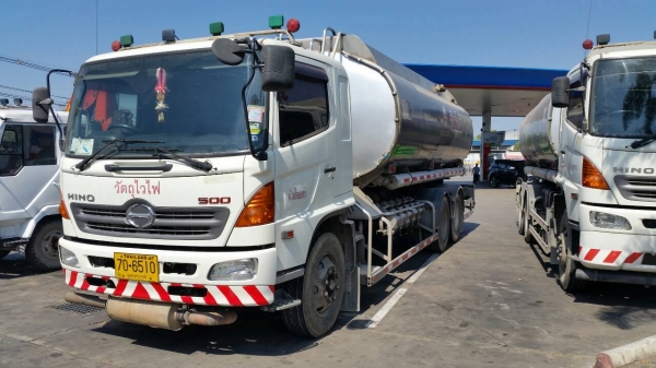 *เหลือ.3คัน**ฝากขาย**HINO MEGA ซีรี่ย์ 5 ยูโร3 รถบรรทุกน้ำมัน ถังอลูมิเนียม 20,000 ลิตร
