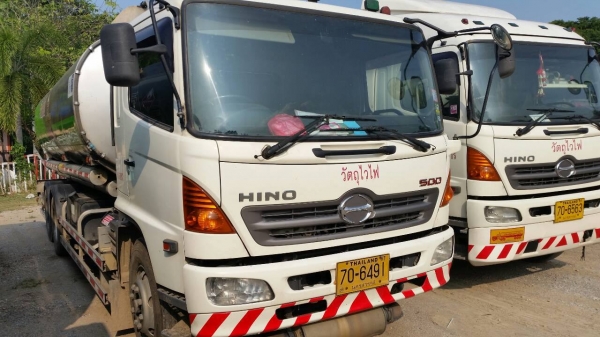 *เหลือ.3คัน**ฝากขาย**HINO MEGA ซีรี่ย์ 5 ยูโร3 รถบรรทุกน้ำมัน ถังอลูมิเนียม 20,000 ลิตร