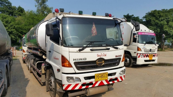 *เหลือ.3คัน**ฝากขาย**HINO MEGA ซีรี่ย์ 5 ยูโร3 รถบรรทุกน้ำมัน ถังอลูมิเนียม 20,000 ลิตร