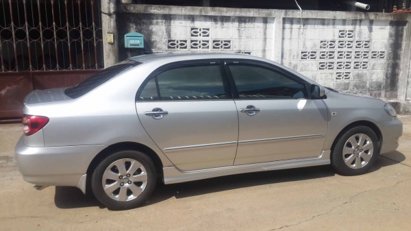 TOYOTA COROLLA ALTIS 1.6 G ปี 04 ตัวท็อปสุด (ABS-AIRBAG)